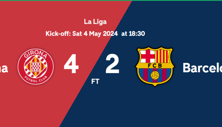 Barça fell to Girona - Real Madrid champions in blazer